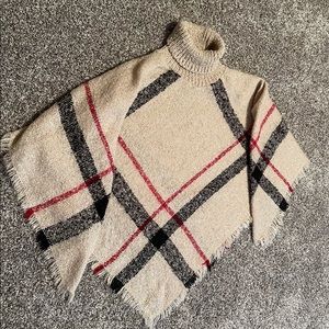 Oversized Poncho Sweater